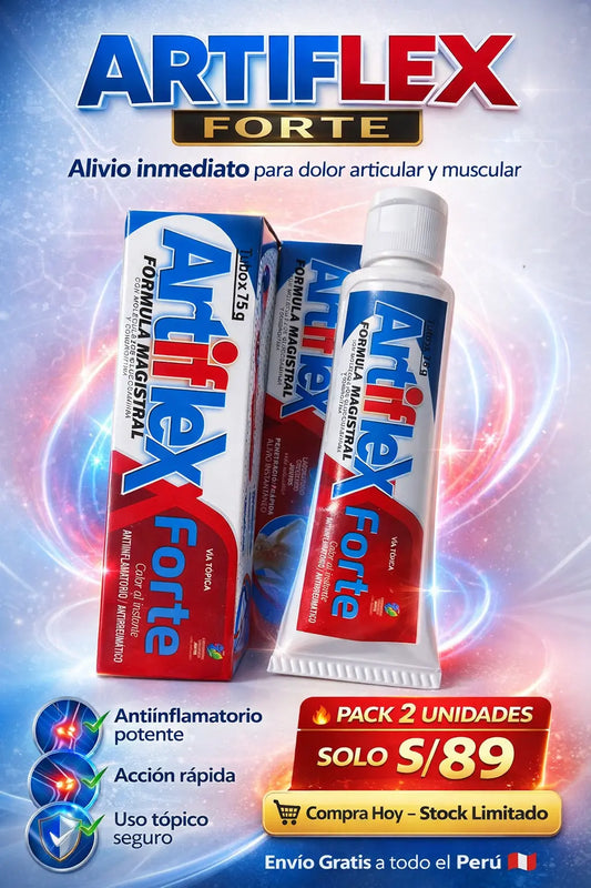 Artiflex Forte PREMIUM  PACK DE 2 UNIDADES