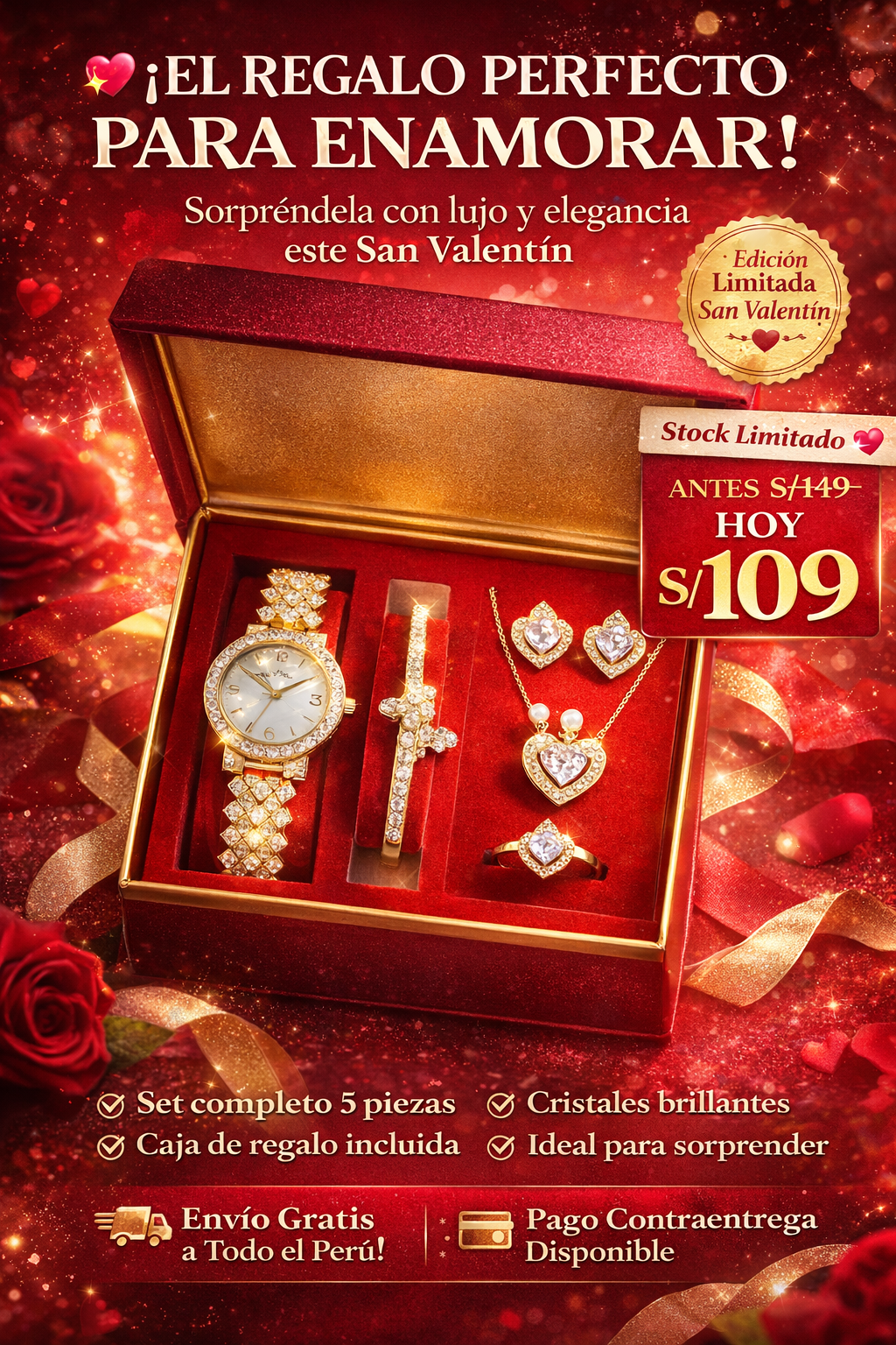 Luxury Golden Love – Edición San Valentín 2026