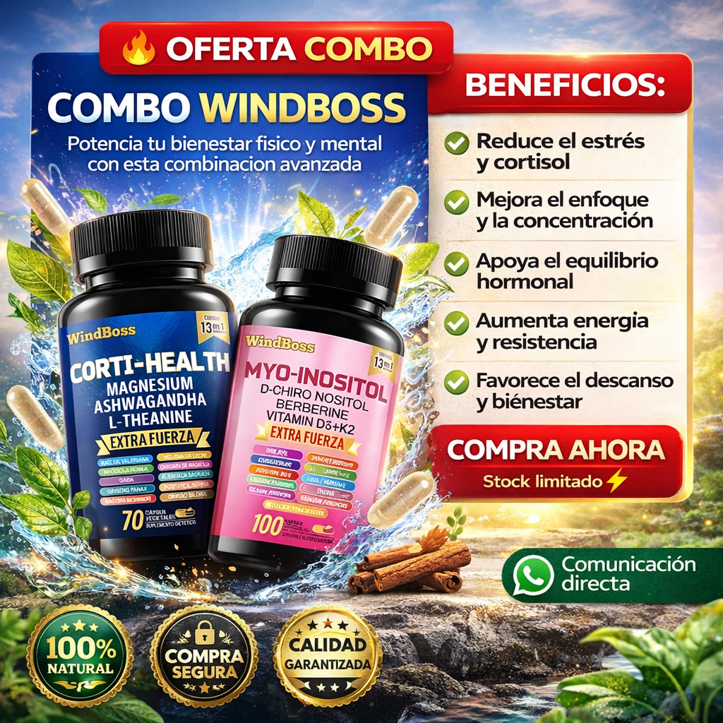COMBO WINDBOSS 2X119 SOLES