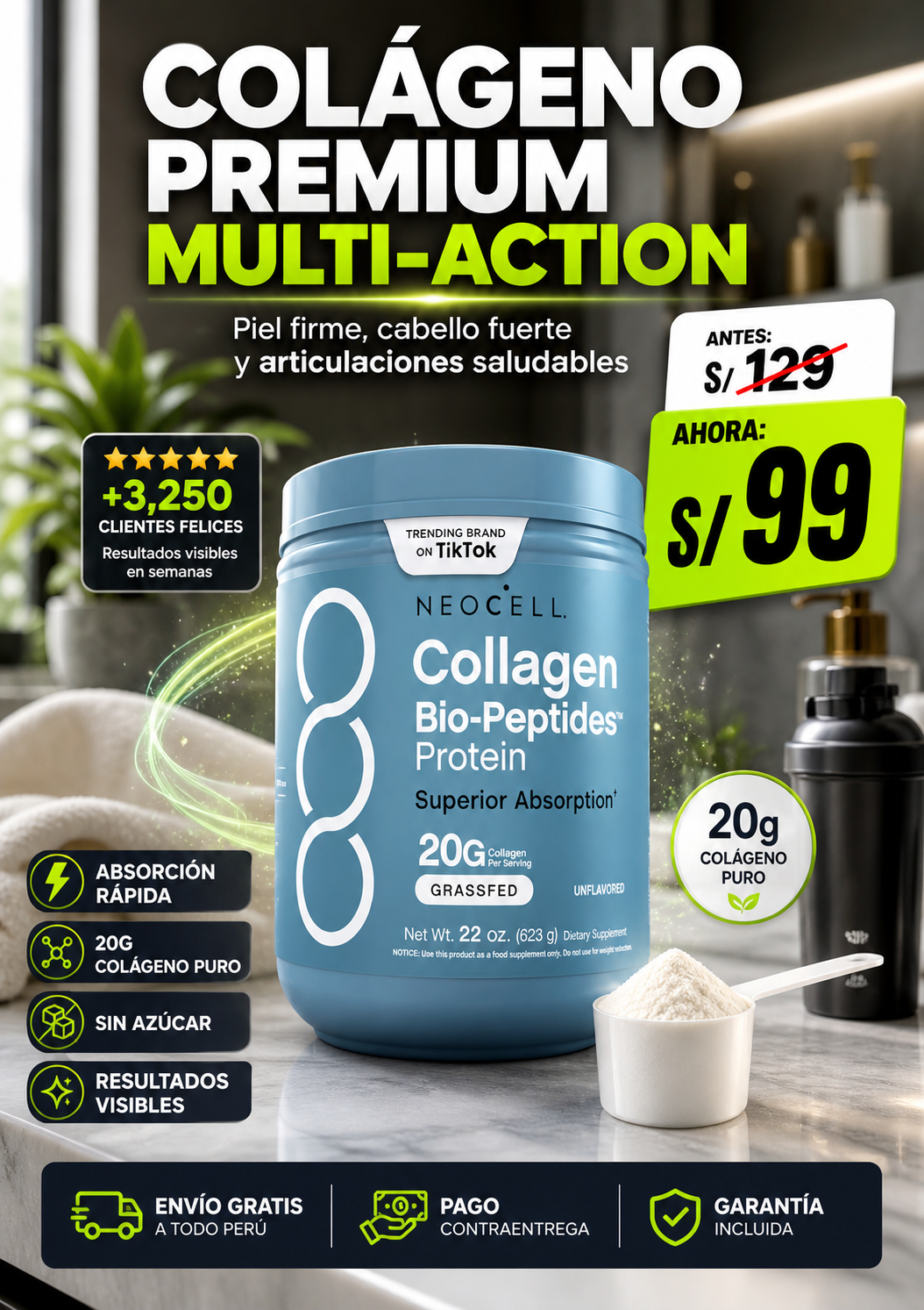 Colágeno Premium Multi-Action
