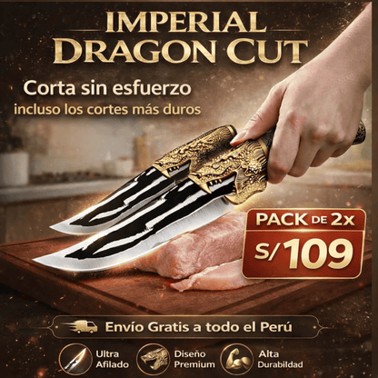 CUCHILLO IMPERIAL DRAGON CUT 2x 109 soles