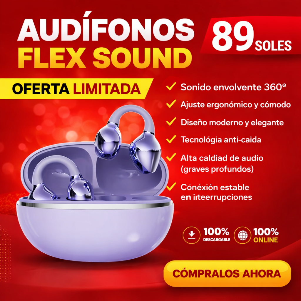 Audífonos Flex Sound