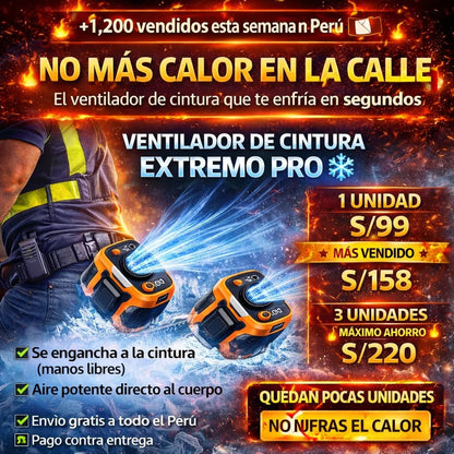 VENTILADOR DE CINTURA